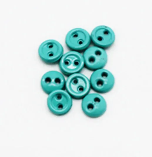 30 Pcs 3 mm 4 mm Doll Buttons - Micro Buttons - Miniature Tiny  Buttons - Botones - Round Sewing Buttons for Doll Clothes Making Supplies