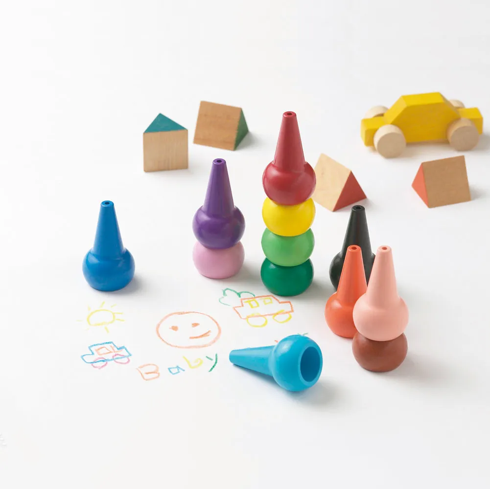 Aozora Baby Colour Crayon [6 crayons]