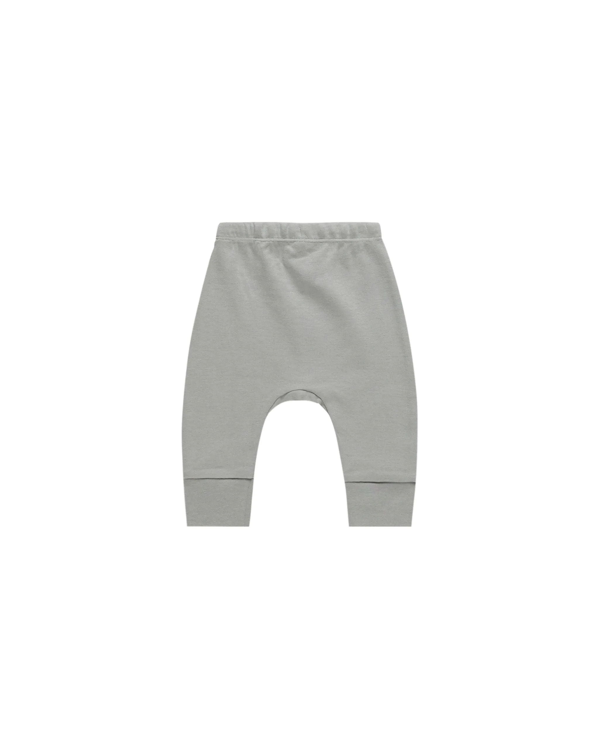 Baby Boy Bottoms | Drawstring Pants- Dusty Blue | Quincy Mae