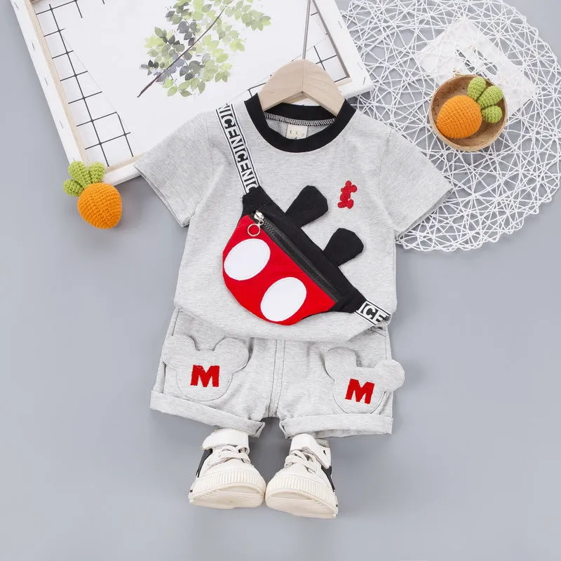 Baby cartoon two-piece set