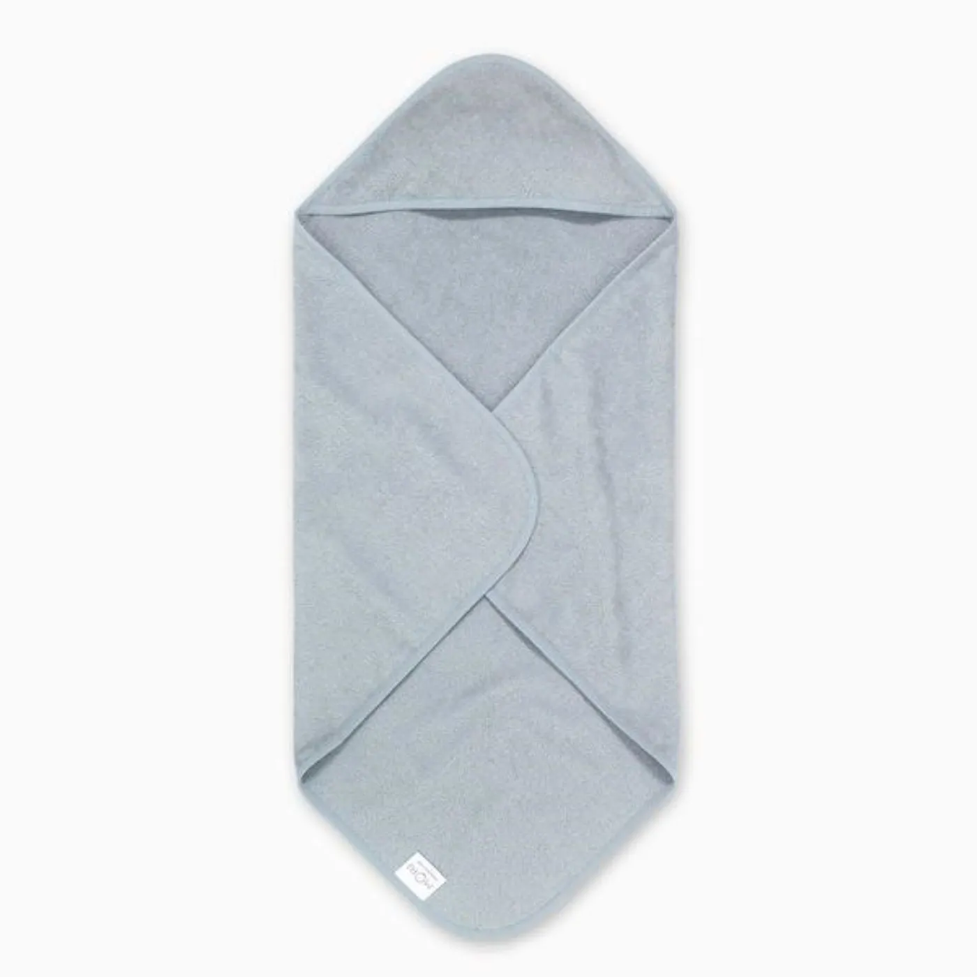 Baby Mori Hooded Towel in Grey