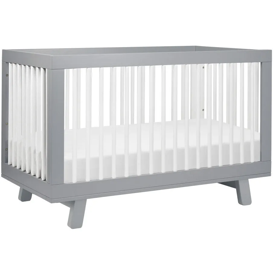 Babyletto Hudson 3-in-1 Convertible Crib with Toddler Bed Conversion Kit