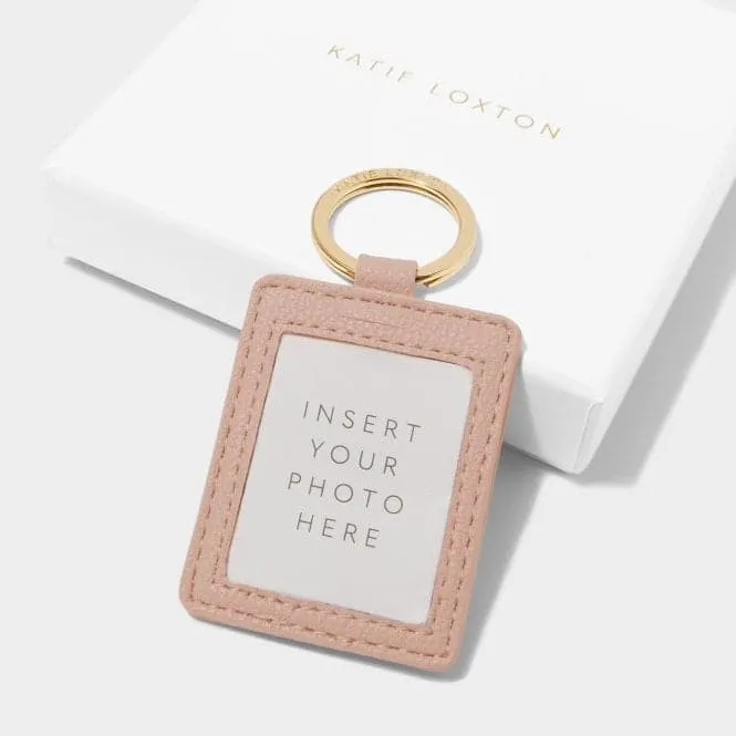 Beautifully Boxed Dusty Pink Photo Keyring 'Best Mum' KLB3051