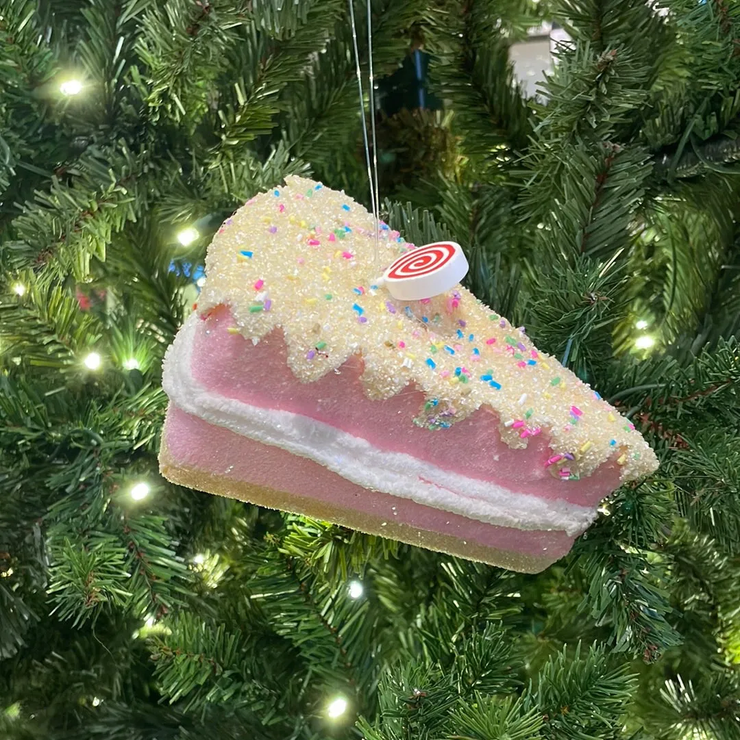 Cake Slice Ornament