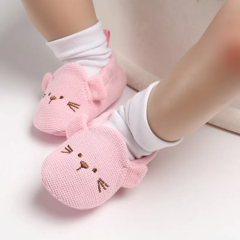 Cartoon Baby Toddler Shoes with Soft Sole