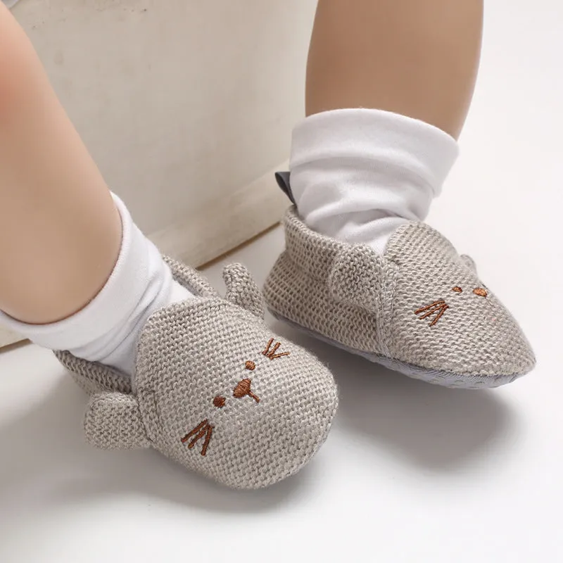 Cartoon Baby Toddler Shoes with Soft Sole