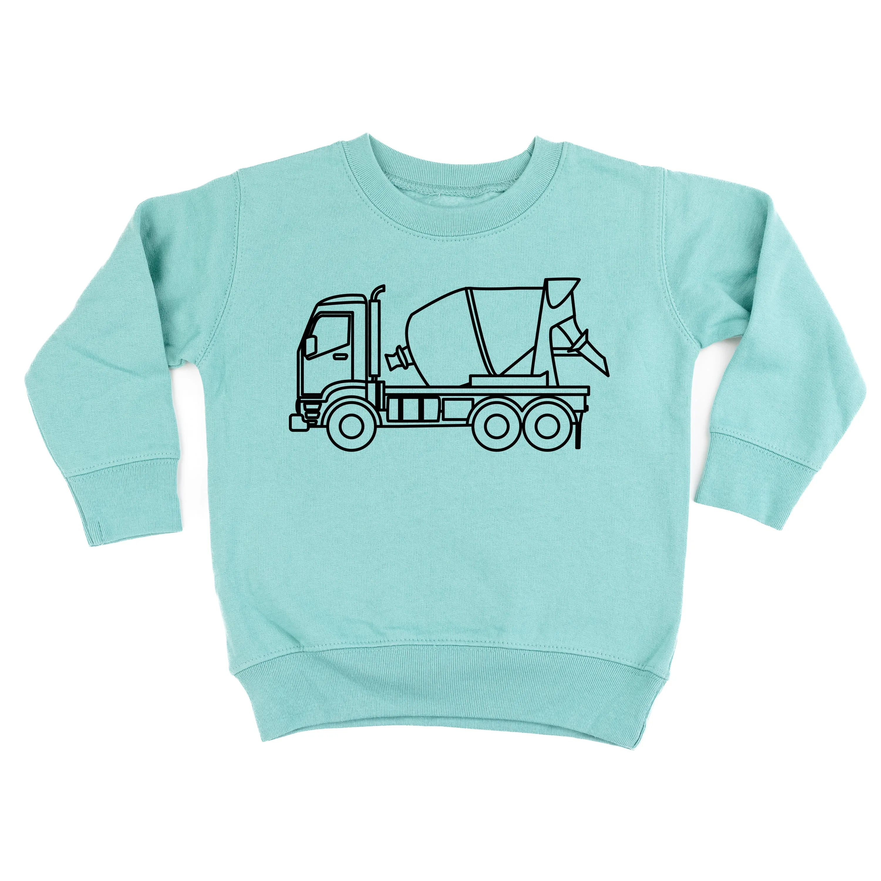 CEMENT TRUCK - Minimalist Design - Child Sweater