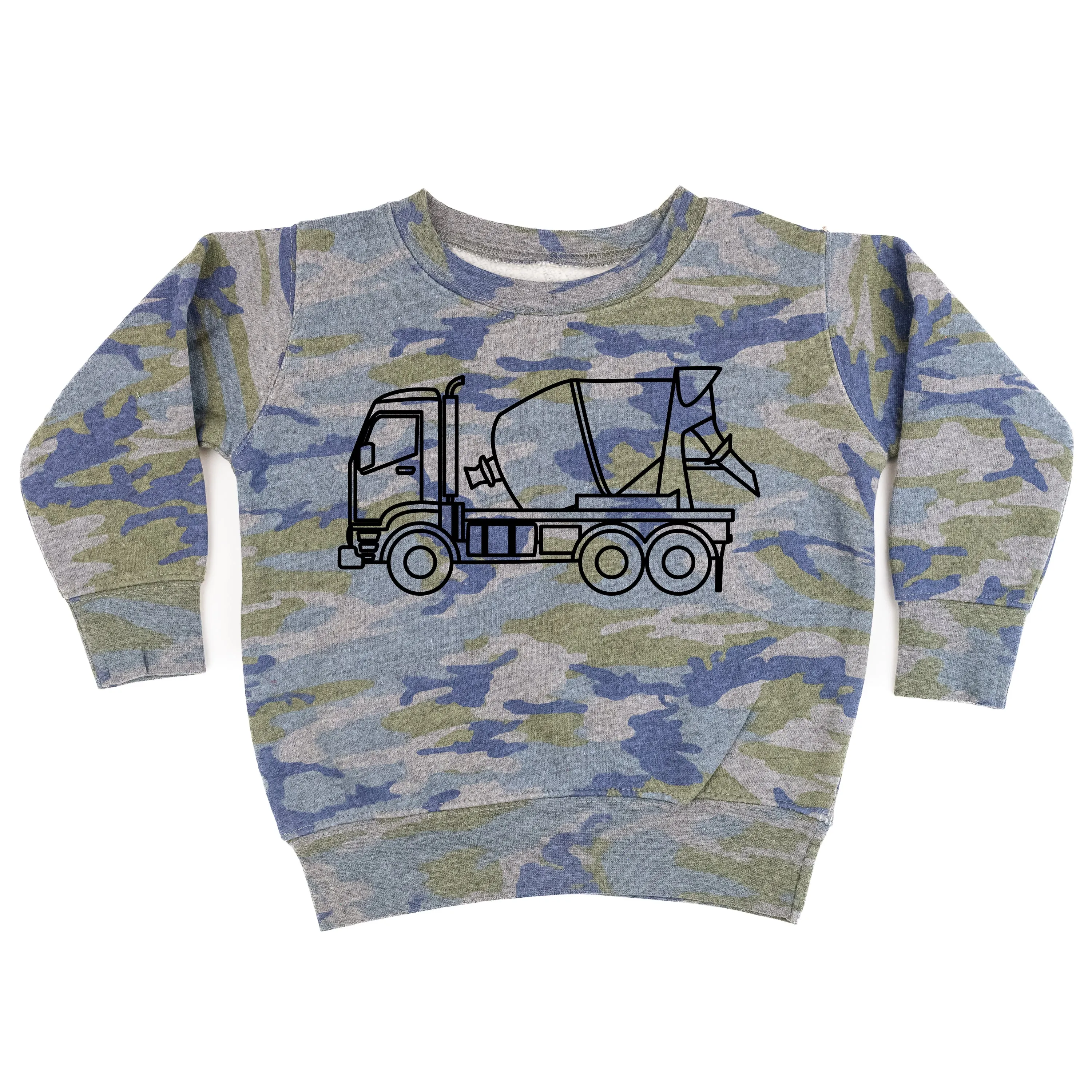 CEMENT TRUCK - Minimalist Design - Child Sweater