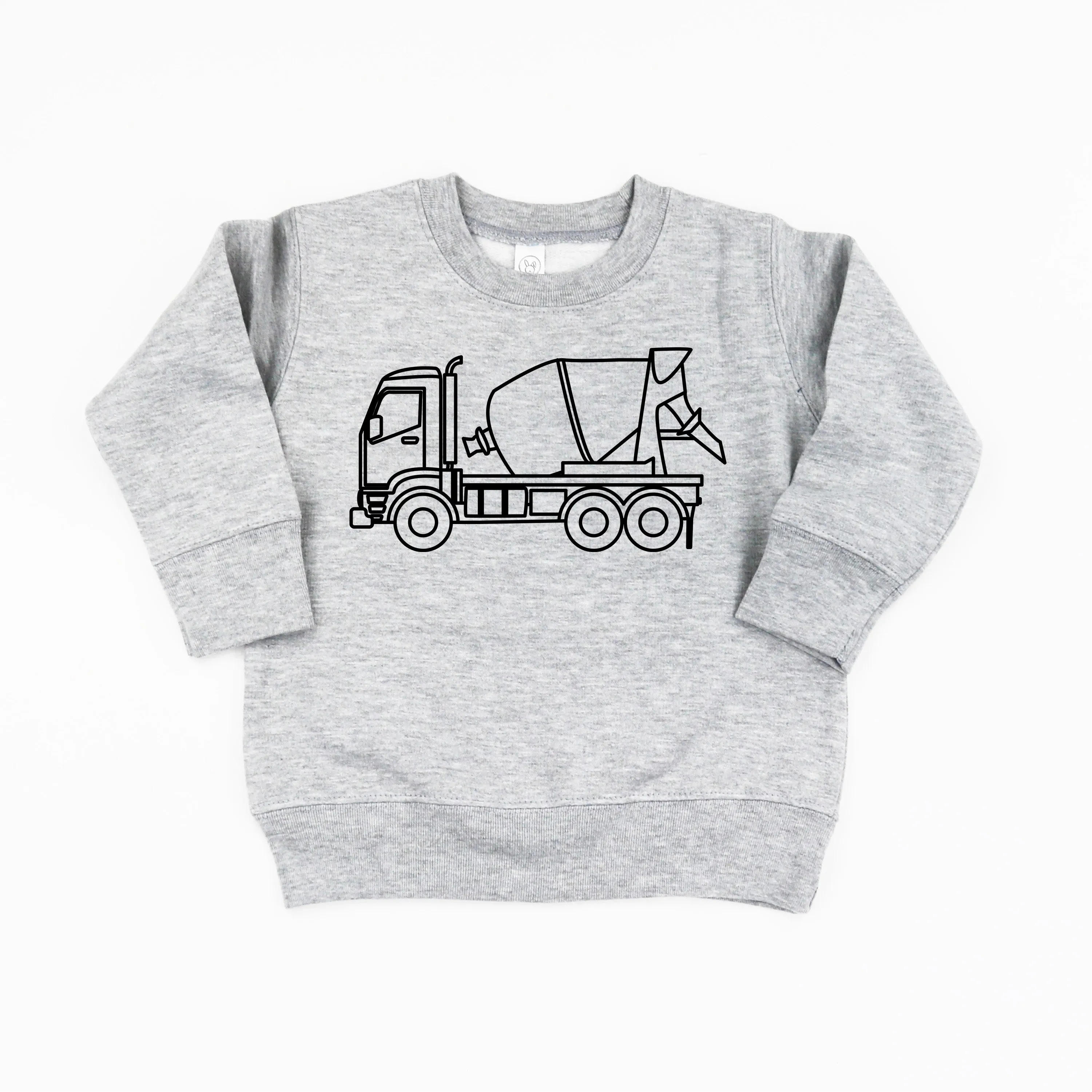 CEMENT TRUCK - Minimalist Design - Child Sweater