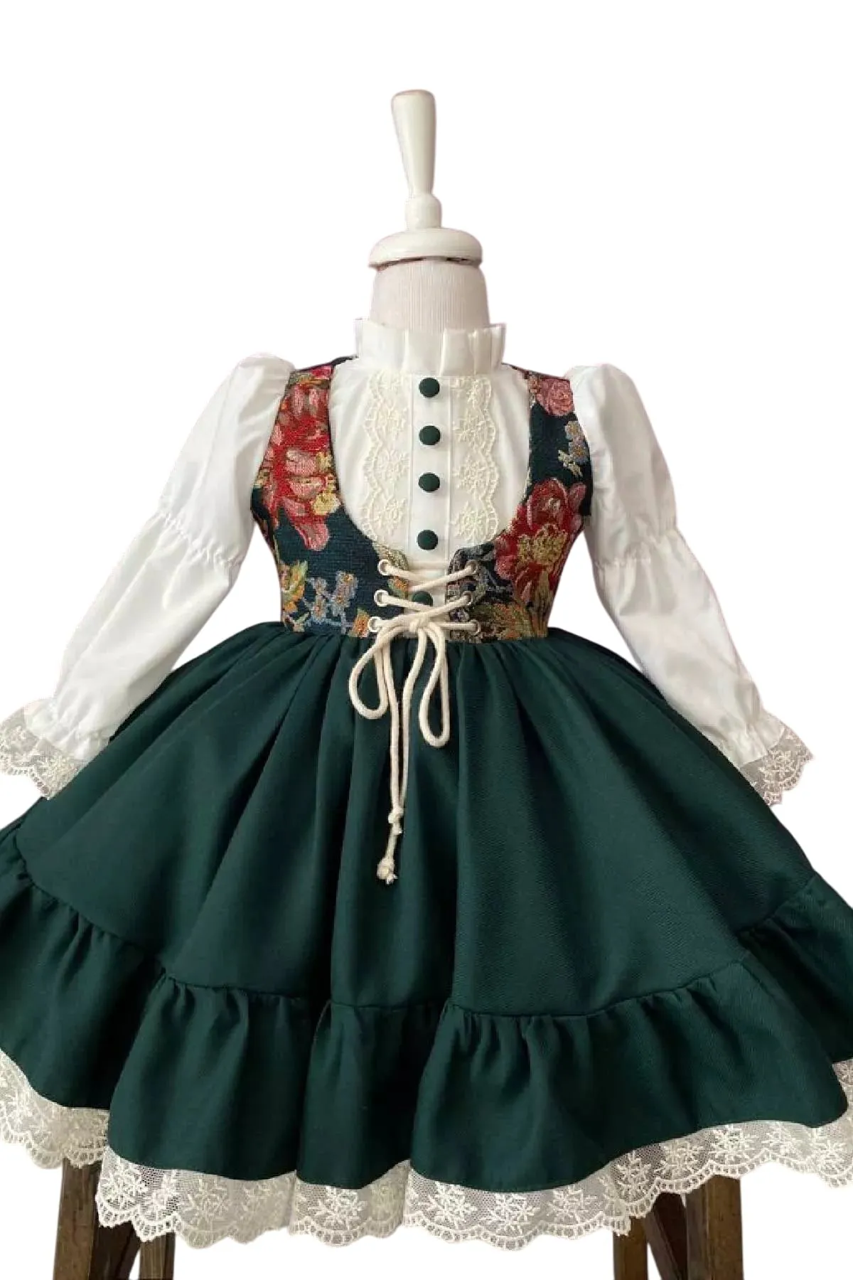 Chelsea Green Vintage Dress