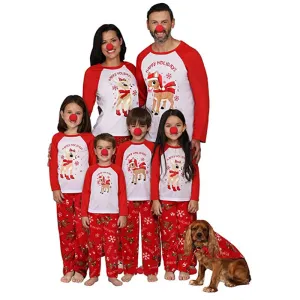 Christmas Family Suit Pajamas In Europe And America