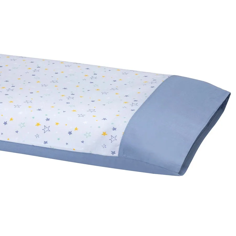 Clevamama ClevaFoam Baby Pillow Case (Blue)