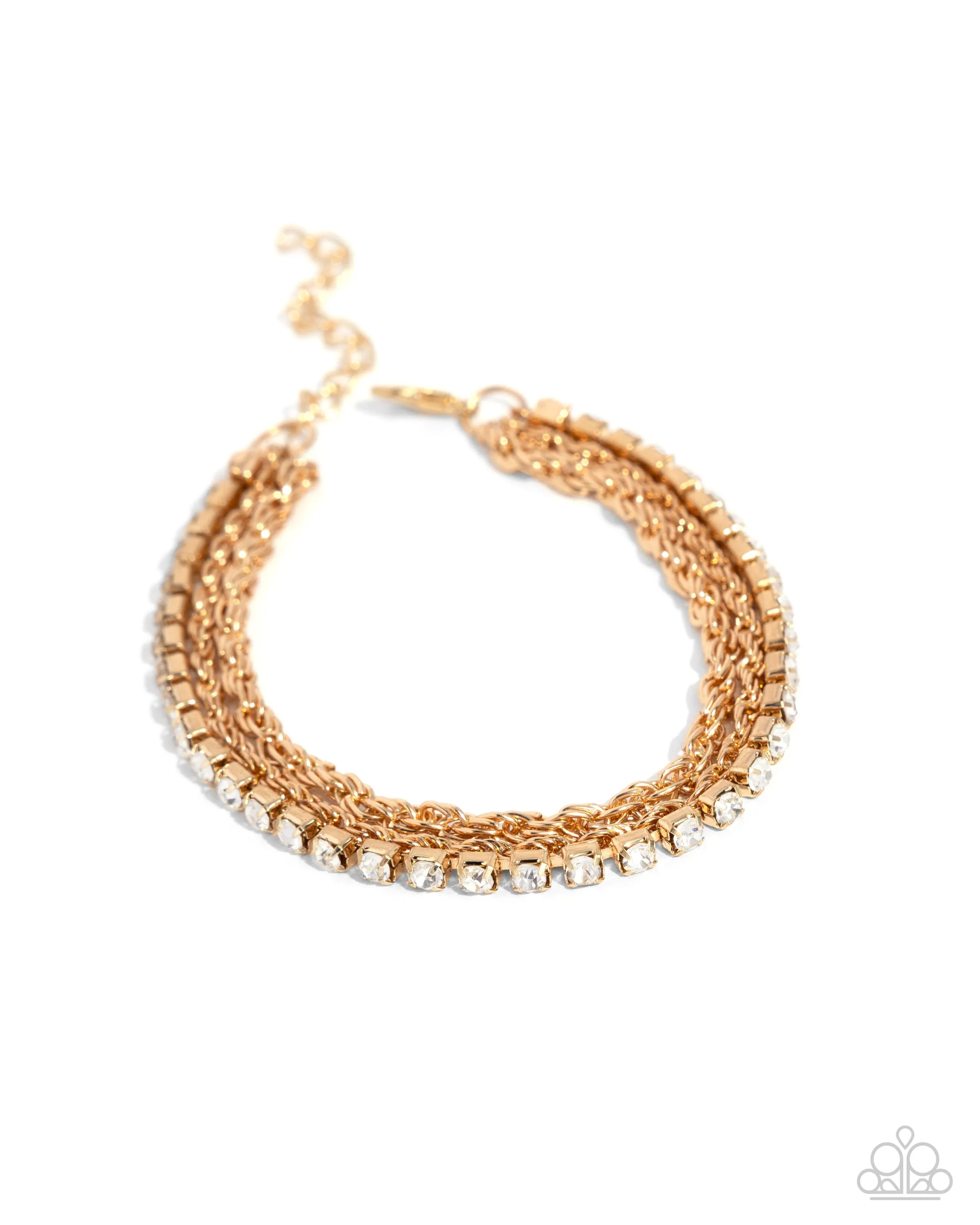 Complete Look: Gold Necklace and Bracelet