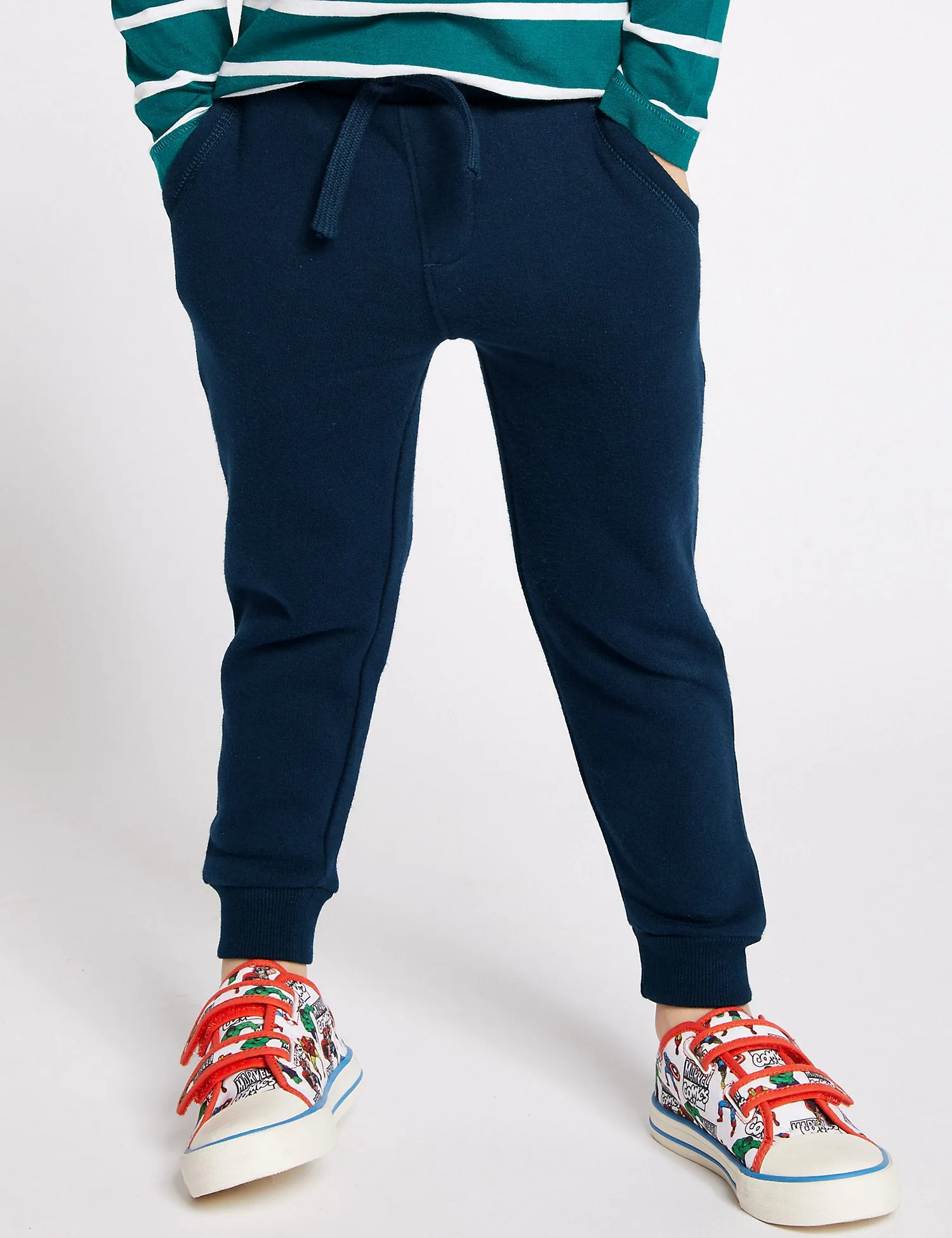 Cotton Rich Draw Cord Joggers