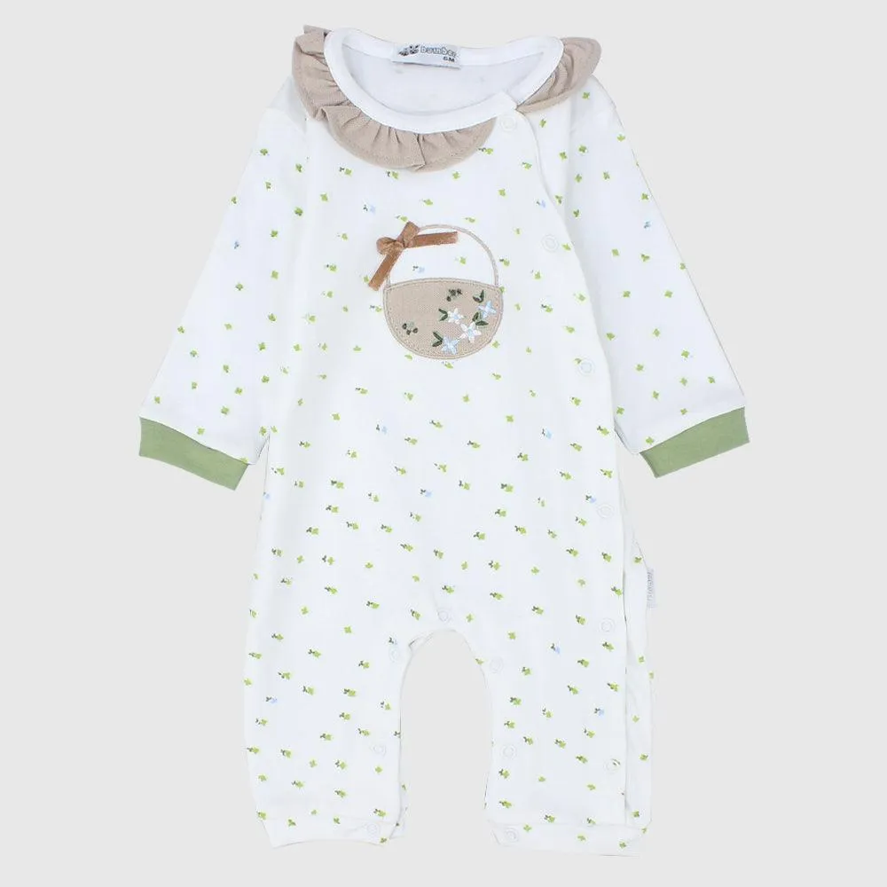 Cute Long-Sleeved Footless Onesie