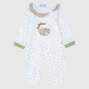 Cute Long-Sleeved Footless Onesie