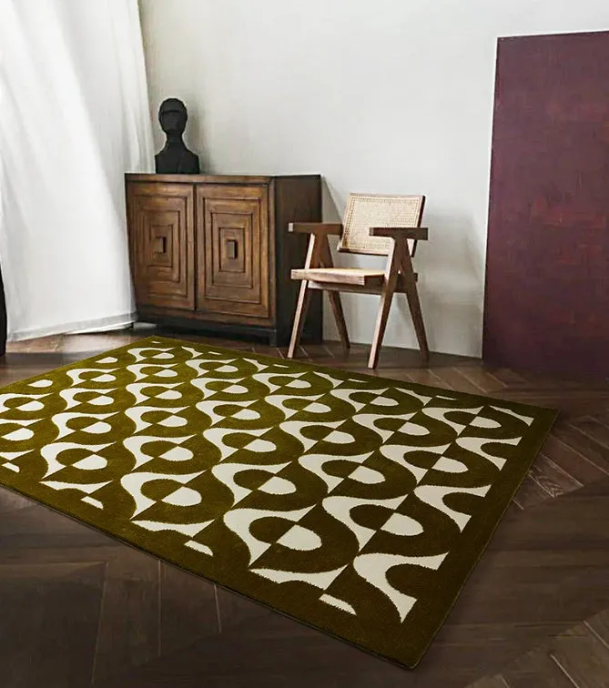 Elegant Geometric Pattern Carpet