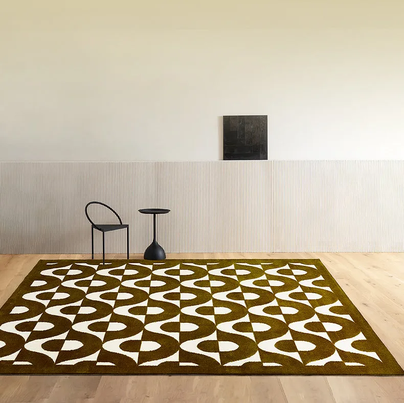 Elegant Geometric Pattern Carpet