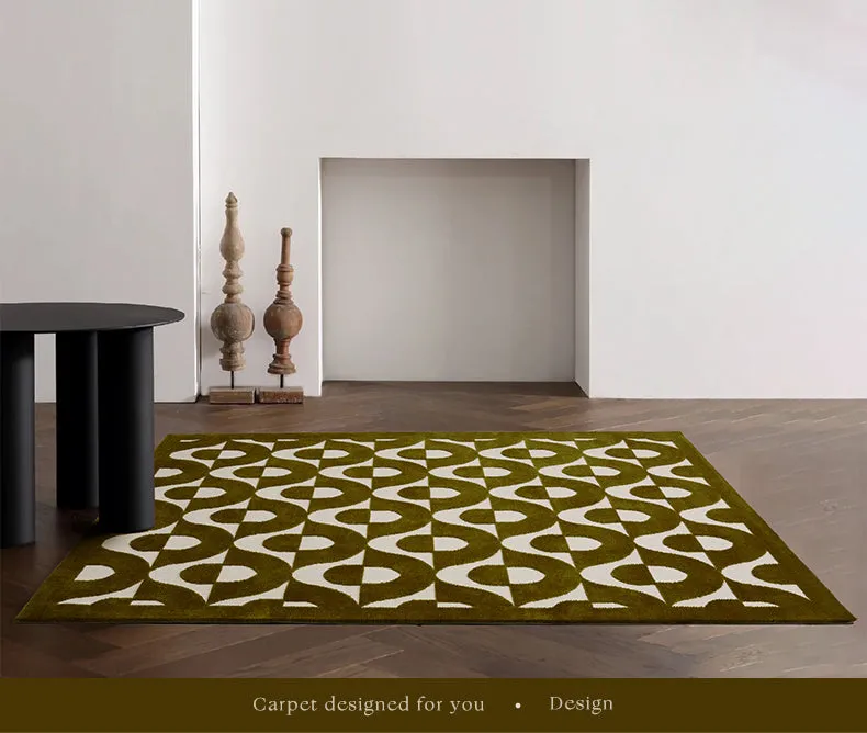 Elegant Geometric Pattern Carpet