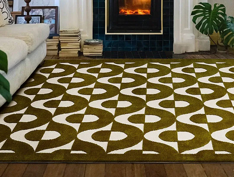 Elegant Geometric Pattern Carpet