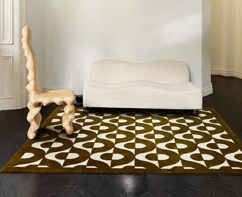 Elegant Geometric Pattern Carpet