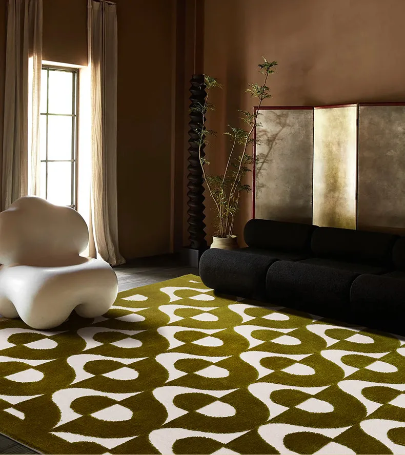 Elegant Geometric Pattern Carpet