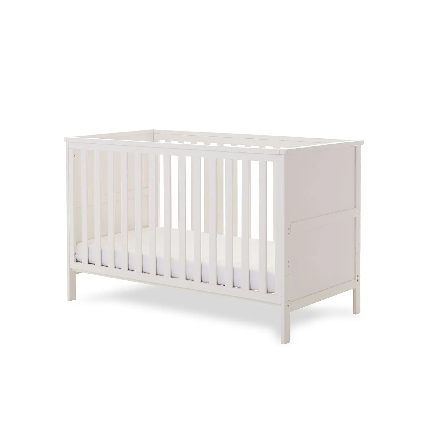 Evie 3 Piece Mini Nursery Set - White