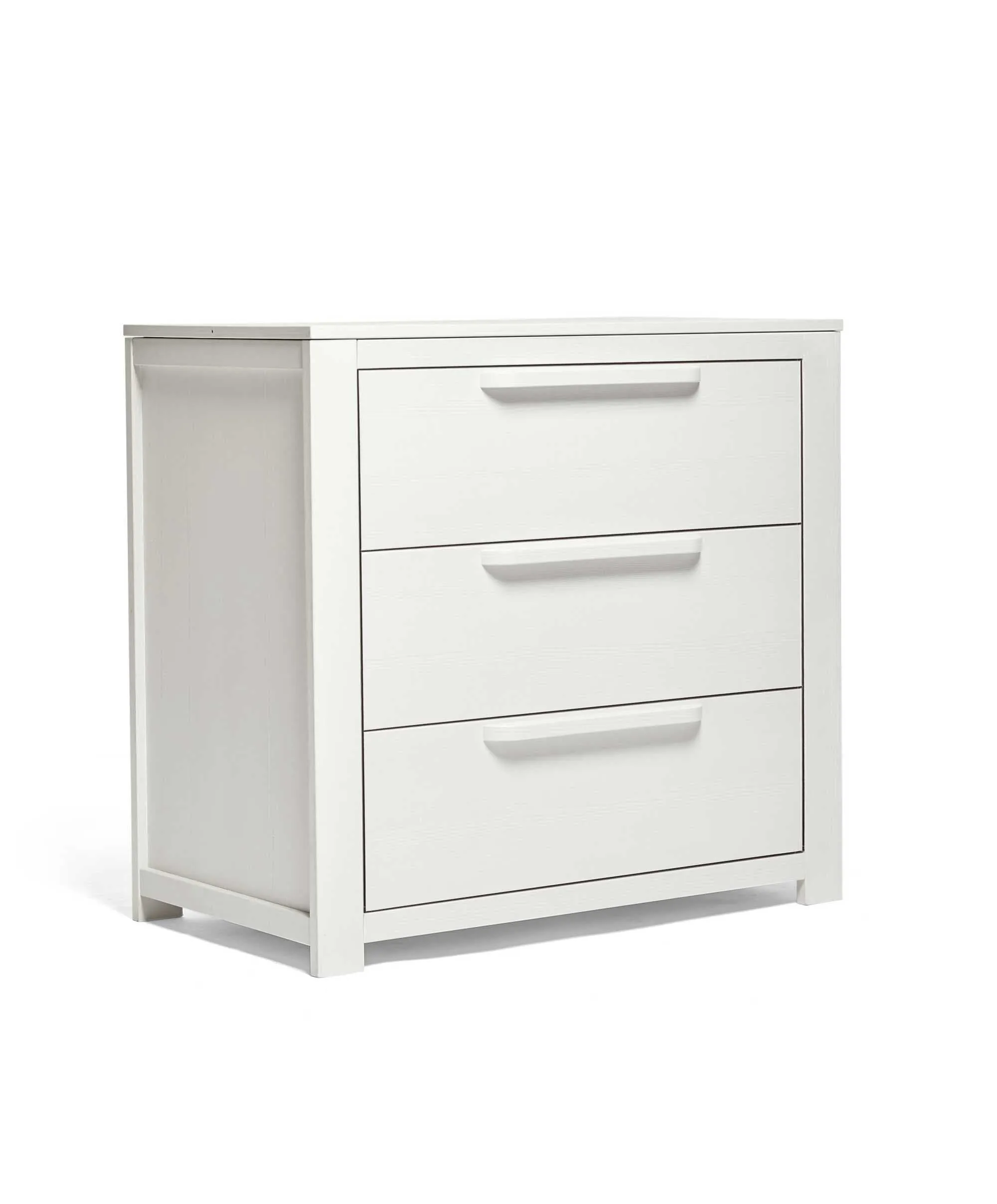 Franklin 3 Piece Cotbed Range with Dresser Changer & Double Wardrobe - White Wash