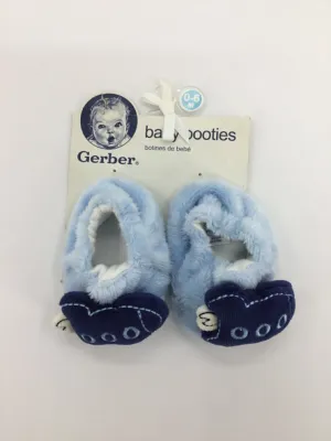 Gerber Child Size 1 Toddler Blue Slippers