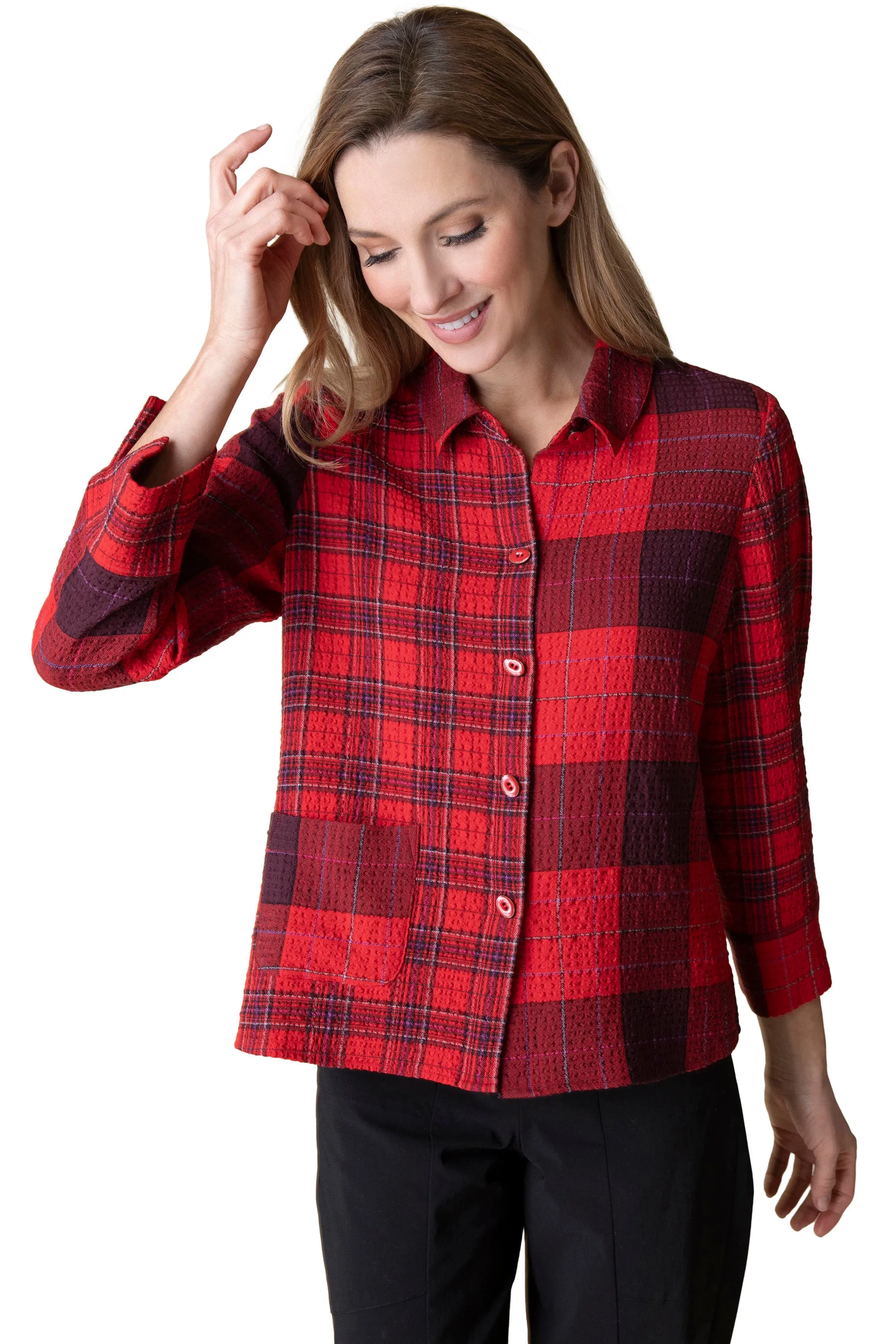 Girl Gone Plaid Soft Twill Shirt