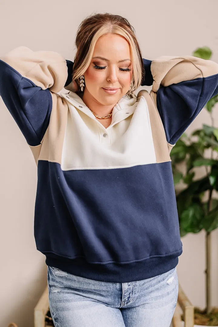 Glo Colorblock Pullover