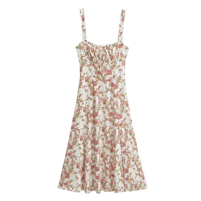 Isela Floral Midi Dress