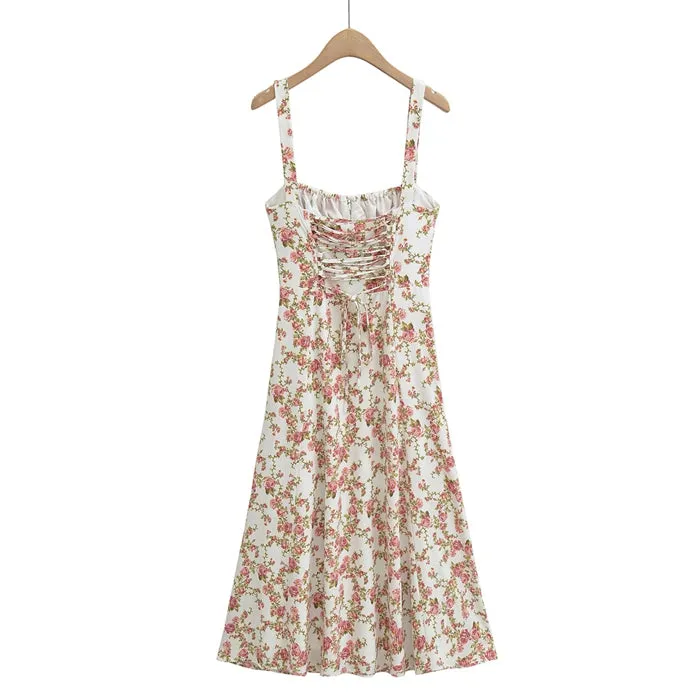 Isela Floral Midi Dress