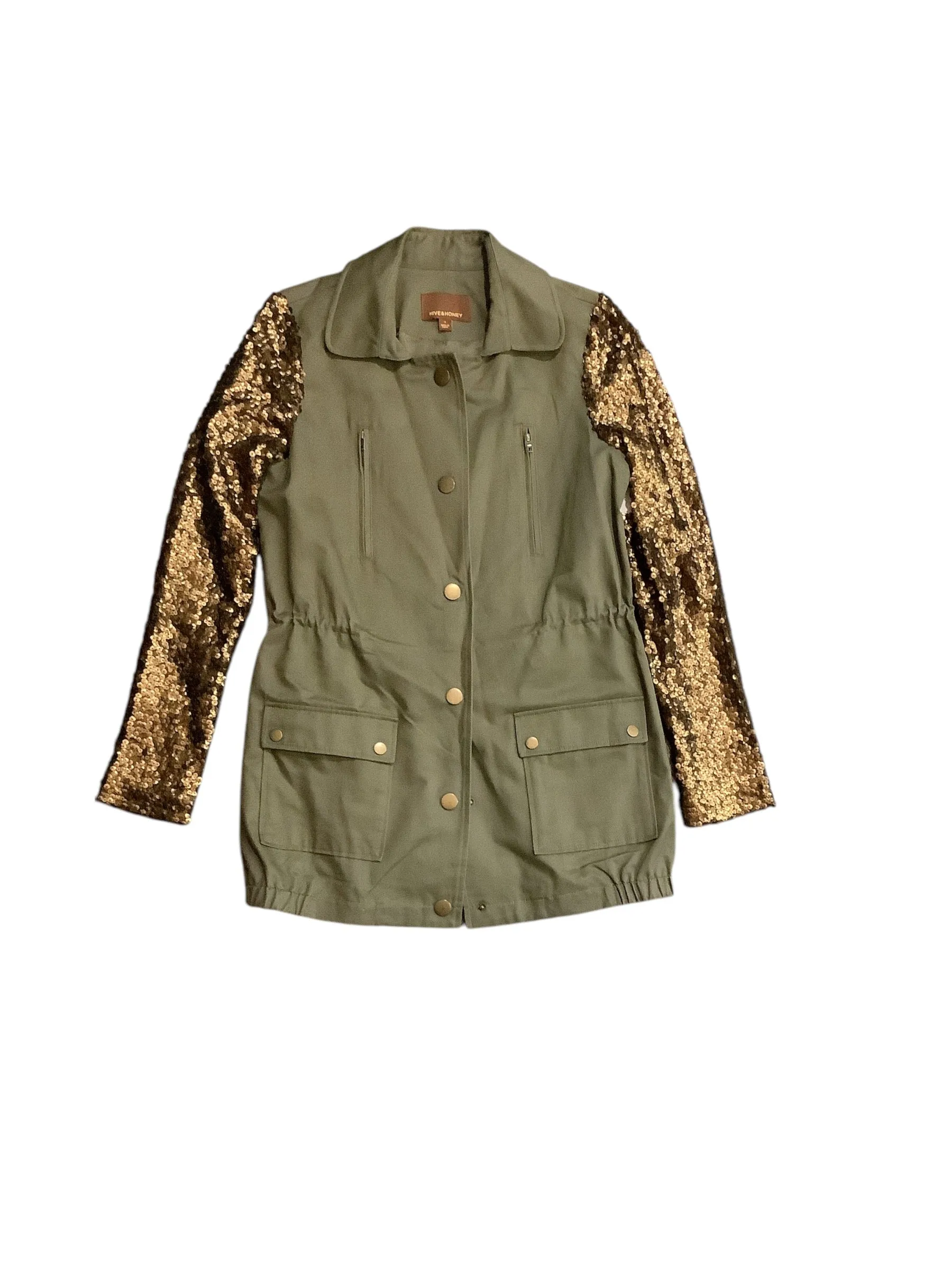 Jacket Other By Clothes Mentor In Green, Size: S