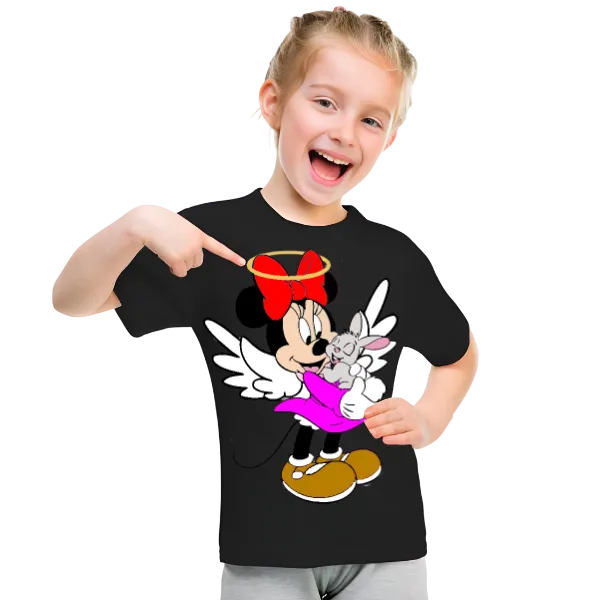 Mickey Mouse Printed T Shirt For Kids