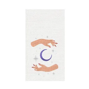 Mystical Moon & Hands Kitchen Towel