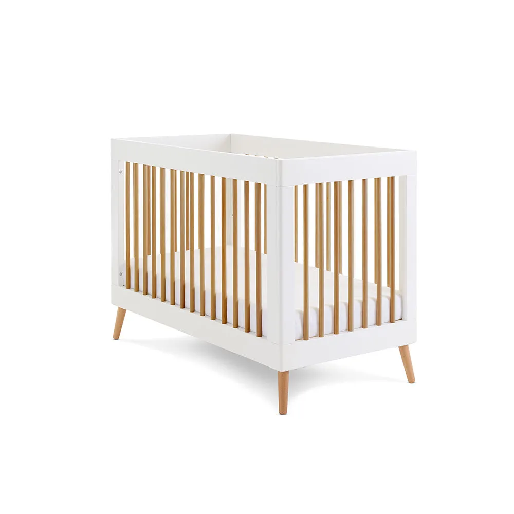 Obaby Maya Mini 3 Piece Room Set - White With Natural