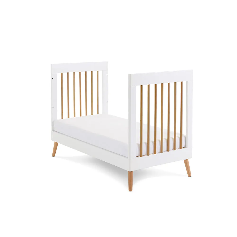 Obaby Maya Mini 3 Piece Room Set - White With Natural