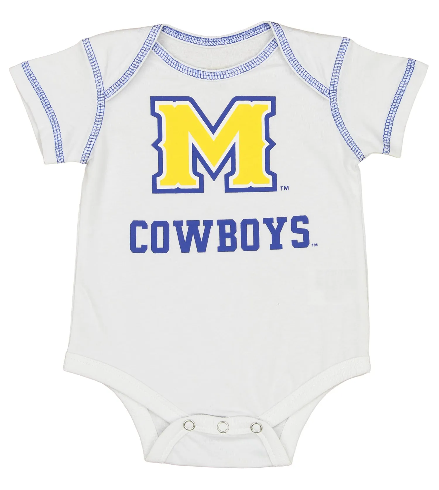 Outerstuff NCAA Infant McNeese Cowboys 3 Piece Creeper Set