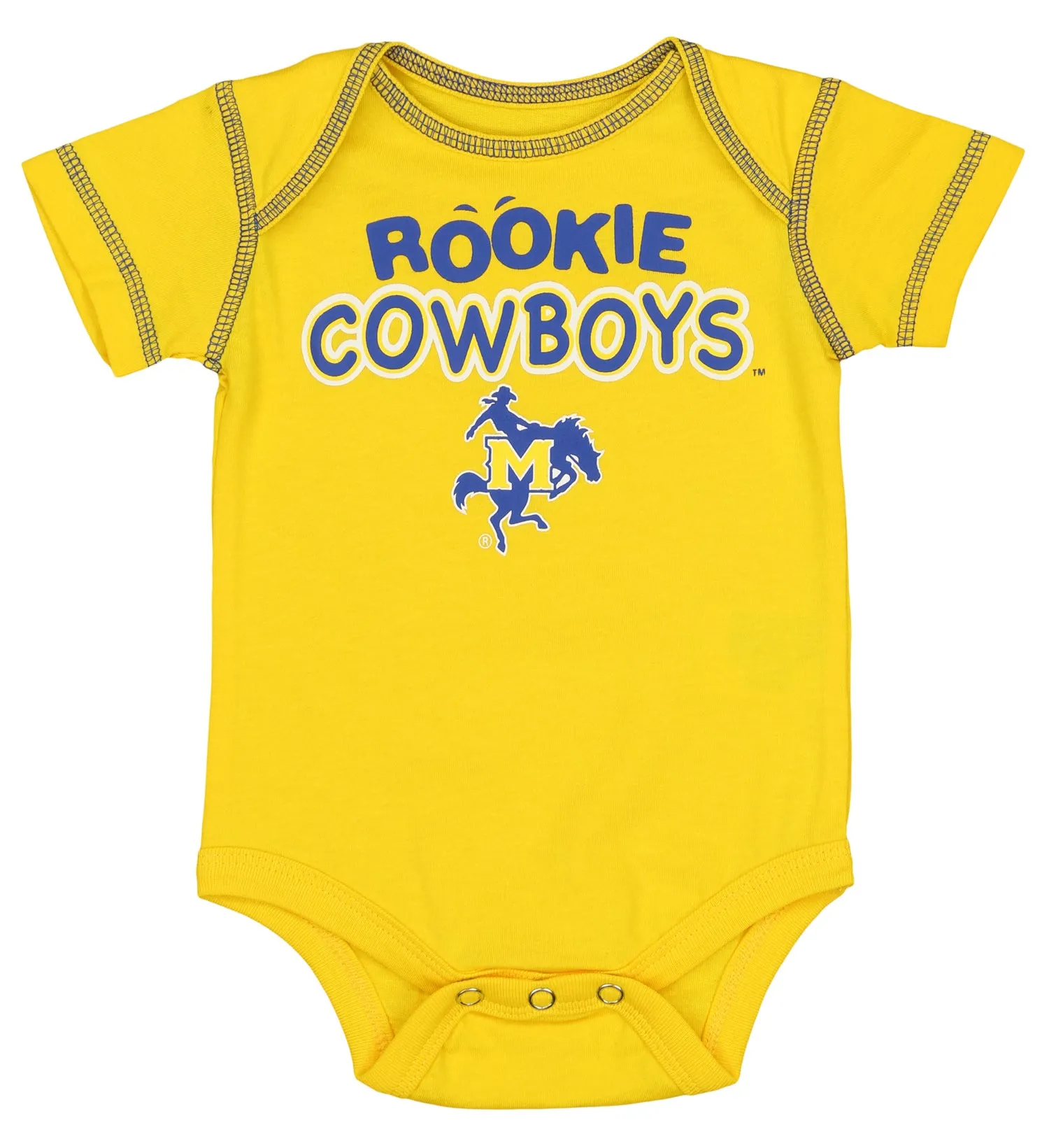 Outerstuff NCAA Infant McNeese Cowboys 3 Piece Creeper Set