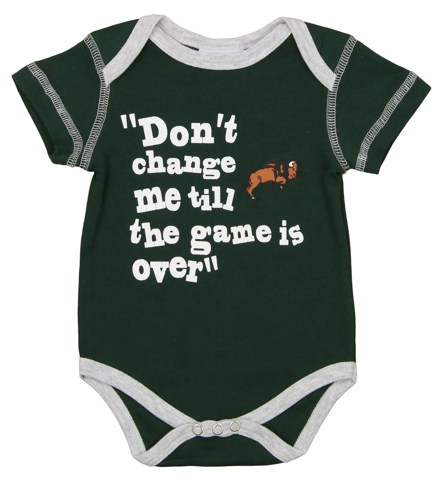 OuterStuff NCAA Infant North Dakota State Bisons Bodysuit 2 Pack Set