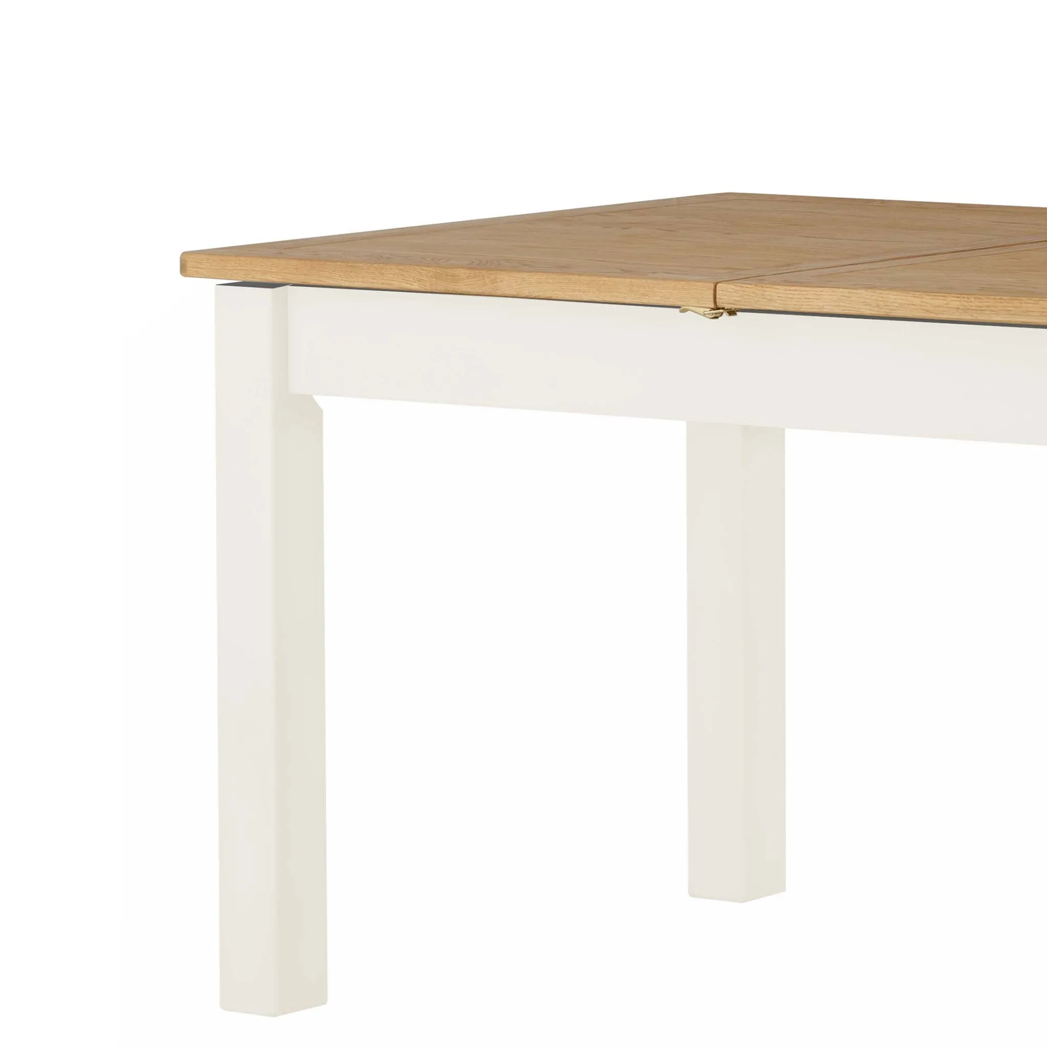 Padstow White 140-180cm Extending Table