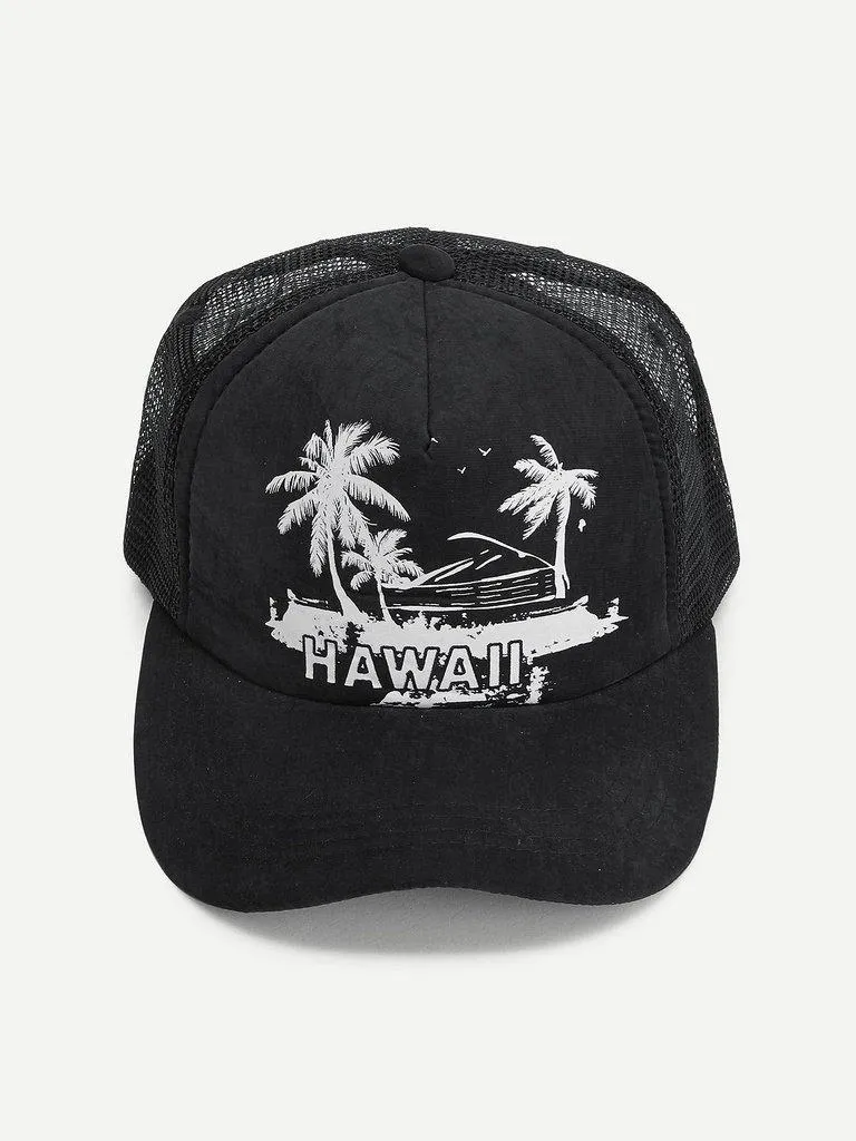 Palm Tree Baseball Cap