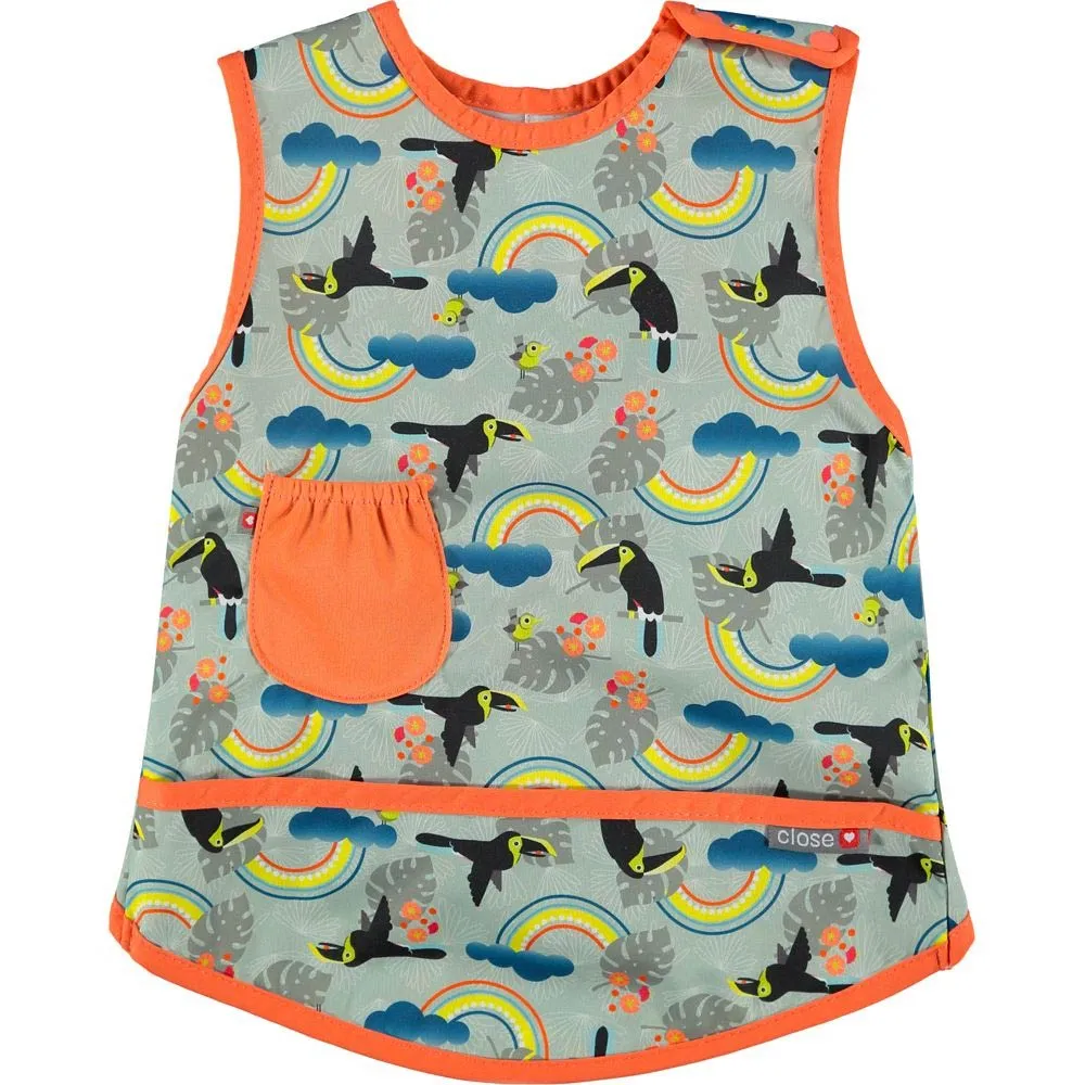 Pop-in Toucan Stage 4 Sleeveless Coverall Bib