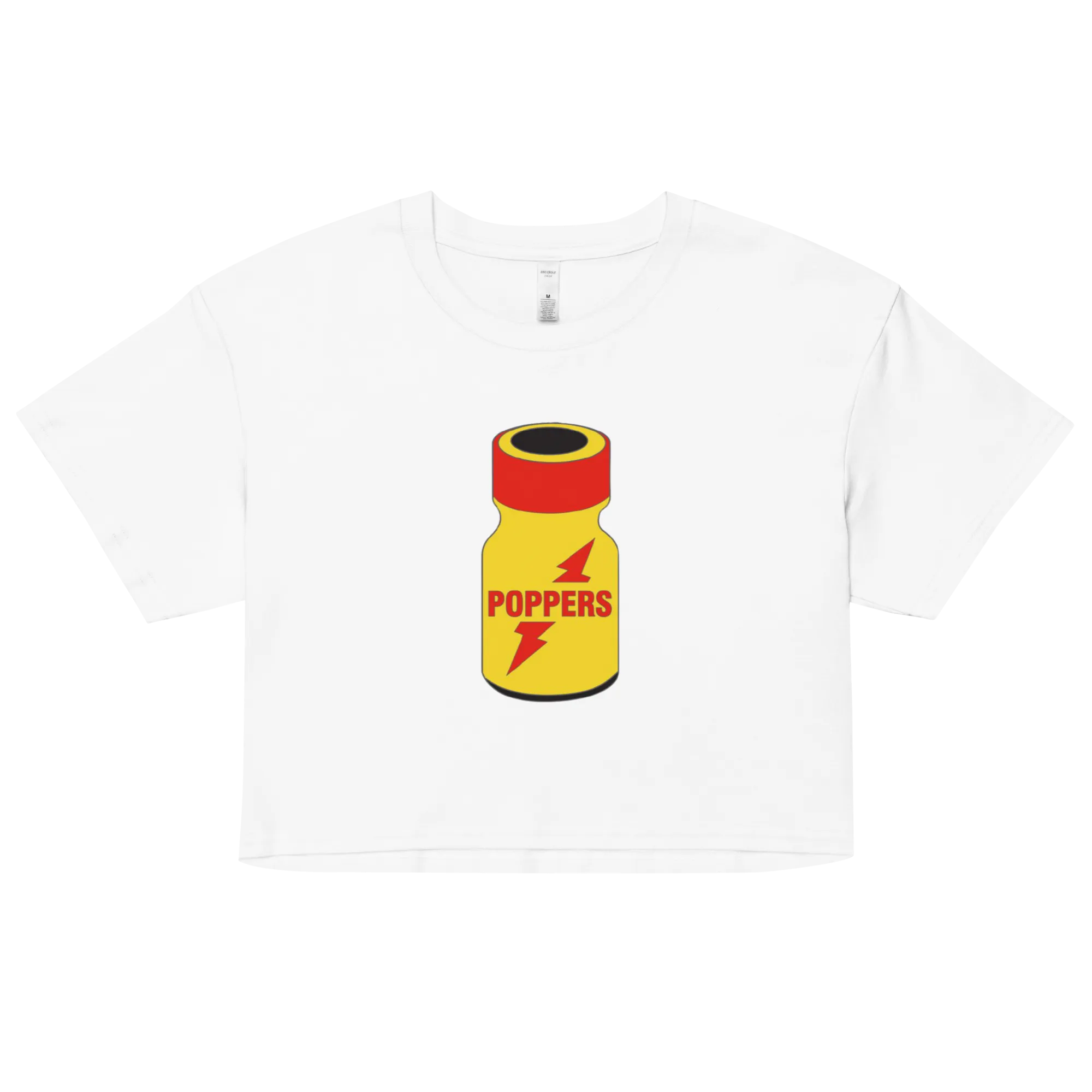 Poppers Cartoon Crop Top