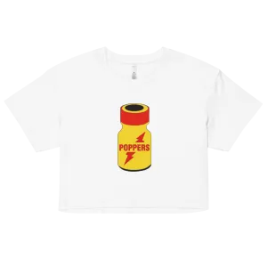 Poppers Cartoon Crop Top