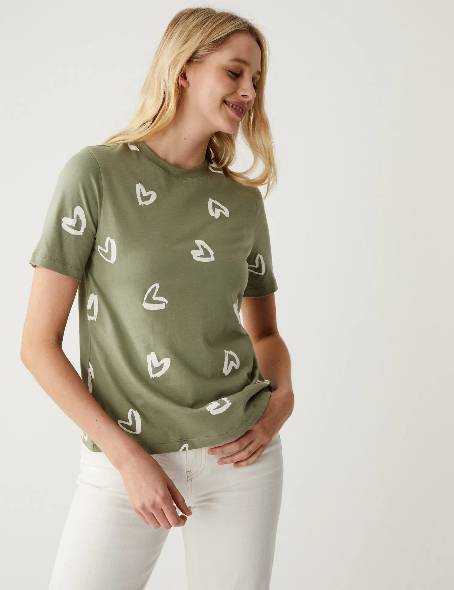 Pure Cotton Printed Everyday Fit T-Shirt