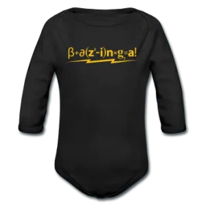 "Bazinga!" - Baby Long Sleeve One Piece