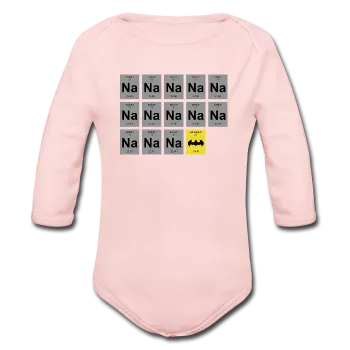 "Na Na Na Batmanium" - Baby Long Sleeve One Piece