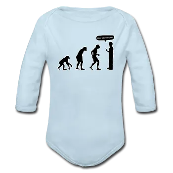 "Stop Following Me" - Baby Long Sleeve One Piece